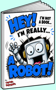 funny kid interactive read-aloud laugh fun silly humor joke children book ages 4-8 year old robot