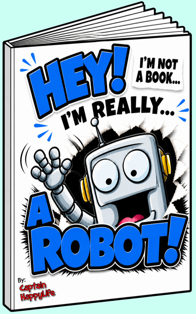 funny kid interactive read-aloud laugh fun silly humor joke children book ages 4-8 year old robot
