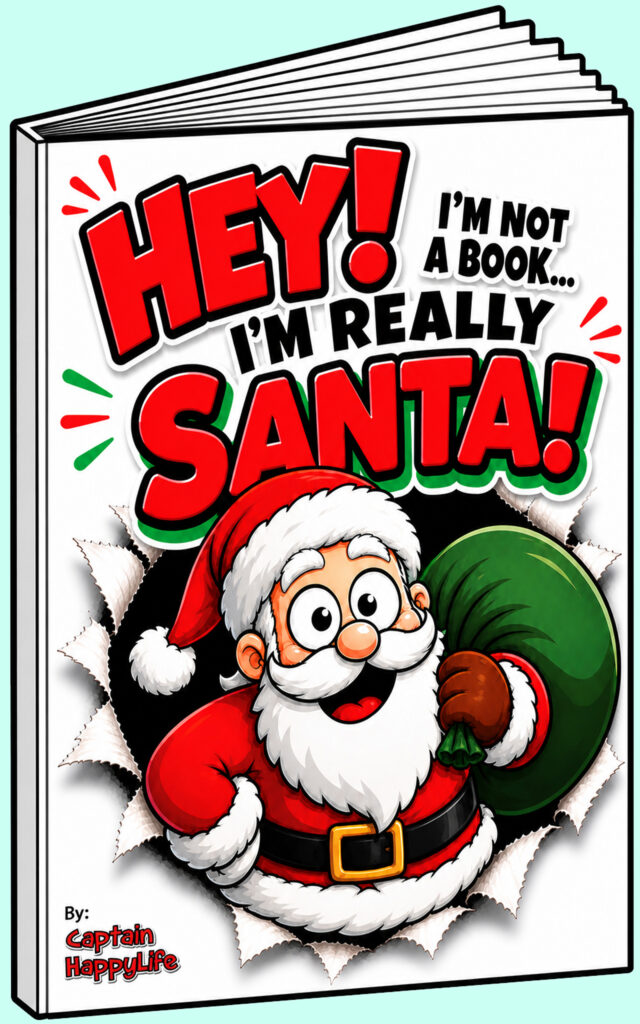 funny kid interactive read-aloud laugh fun silly humor joke children book ages 4-8 year old santa
